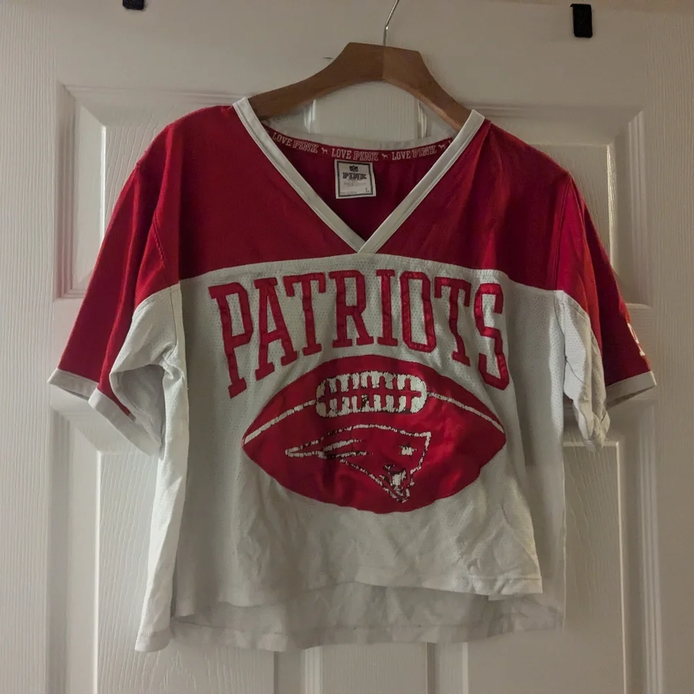 PINK Patriots Crop Top - Picture 1 of 3